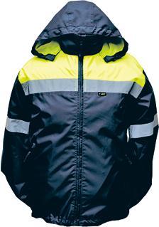 4-ACT rain jacket size xl blue/y/reflex