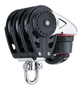 Harken 75c 3-schijfsblok Met Klem Default