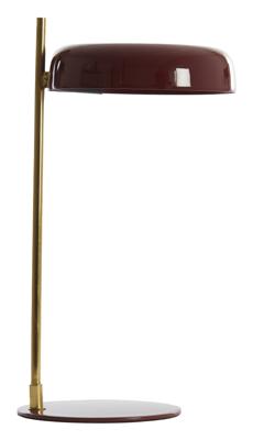 Light & Living Tafellamp 'Maleka' 47cm, kleur Bordeaux/Goud