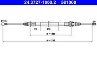 Handremkabel 24372710002