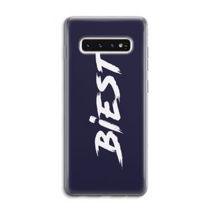 Biest: Samsung Galaxy S10 4G Transparant Hoesje