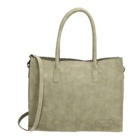 Zebra Trends - Natural Bag Shopper M - Kartel Lisa Lichtgroen