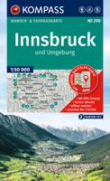 Wandelkaart 290 Innsbruck | Kompass