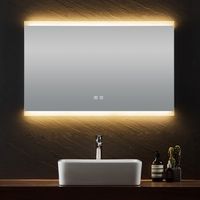 Badkamerspiegel Casajoy 100x70 cm met Ledverlichting en Anticondens Casajoy - thumbnail