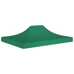 VidaXL Partytentdak 270 g/m² 4x3 m groen