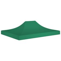 VidaXL Partytentdak 270 g/m² 4x3 m groen