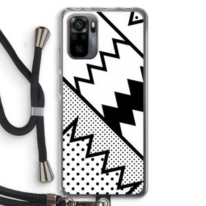 Pop Art #5: Xiaomi Redmi Note 10 Pro Transparant Hoesje met koord