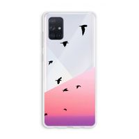 Fly away: Galaxy A71 Transparant Hoesje