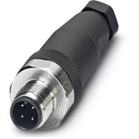 Phoenix Contact 1553161 Sensor/actuator connector, niet geassembleerd M12 Aantal polen: 4 Stekker, recht 1 stuk(s) - thumbnail