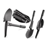 Opvouwbare schep - 41 cm - met pikhouweel en zaag - camouflage opbergtas - outdoor