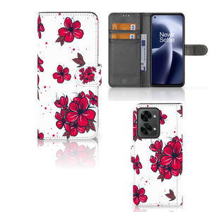 OnePlus Nord 2T Hoesje Blossom Red