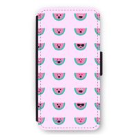 Smiley watermeloenprint: iPhone 12 Pro Max Flip Hoesje