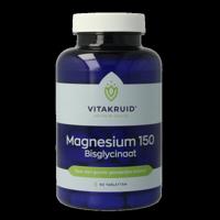 Magnesium 150 Bisglycinaat met 200mg L-Taurine 90 Tabletten