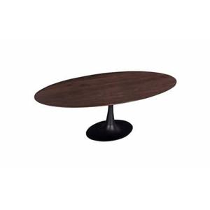 Giga Meubel - Eettafel Bruin - Ovaal 200cm - O-poot - Tafel Ziggy