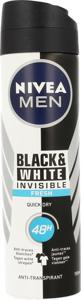 Men deodorant spray invisible black & white fresh
