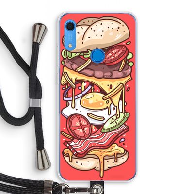 Diet Coke Please: Huawei Y6s Transparant Hoesje met koord