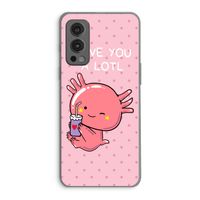 Love You A Lotl: OnePlus Nord 2 5G Transparant Hoesje