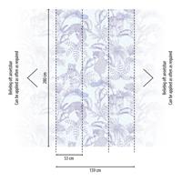 Livingwalls The Wall II - Lila - Tijger - 392031