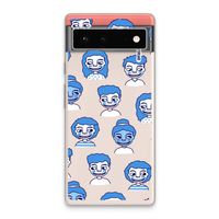 Gezichtjes: Google Pixel 6 Transparant Hoesje