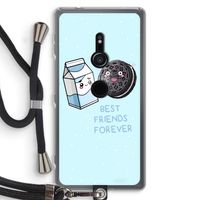 Best Friend Forever: Sony Xperia XZ2 Transparant Hoesje met koord
