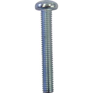 TOOLCRAFT 839882 Lenskopschroeven M2.5 12 mm T-profiel DIN 7985 RVS 20 stuk(s)