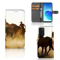 OPPO Reno6 5G | Telefoonhoesje | Met pasjeshouder | Design Cowboy