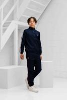Lacoste Diamond Taped Tennis Trainingspak Kids Donkerblauw - Maat 164 - Kleur: Donkerblauw | Soccerfanshop