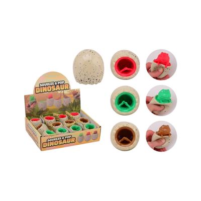 Johntoy squeeze & pop dino