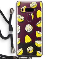 When Life Gives You Lemons...: HTC U12+ Transparant Hoesje met koord
