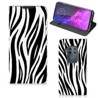 Motorola One Zoom Hoesje maken Zebra