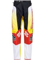 Supreme x Honda x Fox Racing pantalon Moto - Rouge - thumbnail