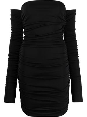 THE ANDAMANE robe à épaules dénudées - Noir