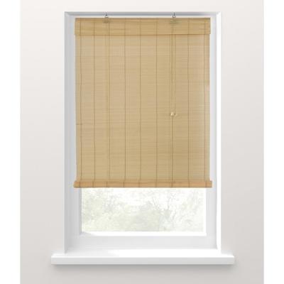 Leen Bakker - Rolgordijn Naturel - 60x160 Cm - Bamboe - Bruin