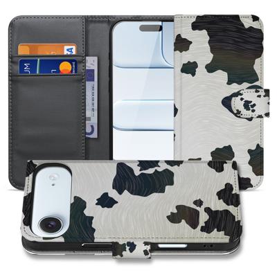 Koeienvlekken Hoesje iPhone Air | Book Case