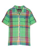 POLO RALPH LAUREN KIDS chemise à carreaux - Vert