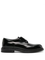 Emporio Armani derbies à empiècements contrastants 35mm - Noir