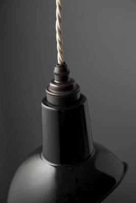 Industriele lamp Nostalgia lights zwart