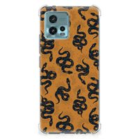 Case Anti-shock voor Motorola Moto G72 Snakes