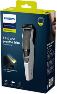 Philips 3000 series Baardtrimmer met nauwkeurigheidsinstellingen van 1 mm