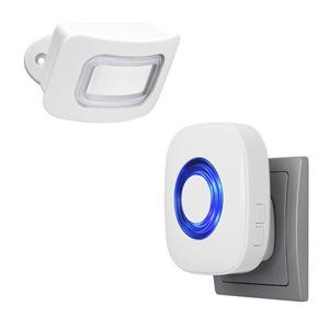 Pentatech FD25 bewegingsmelder Passieve infraroodsensor (PIR) Draadloos Plafond/muur Wit