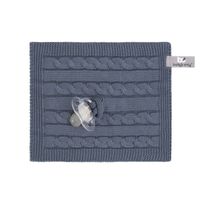 Baby's Only speendoekje Cable Classic Granit Maat