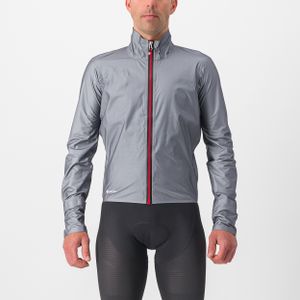 Castelli Tempesta Lite fietsjack lange mouw grijs heren XXXL