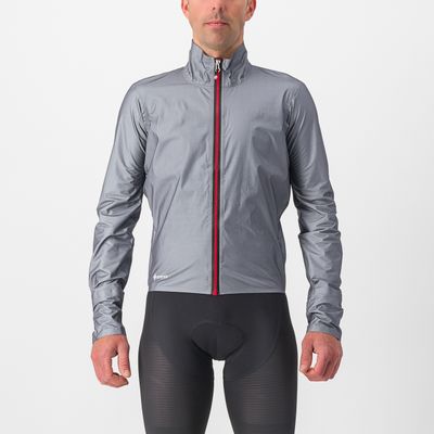 Castelli Tempesta Lite fietsjack lange mouw grijs heren S
