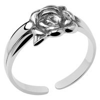 Teenring 925 Sterling Zilver Teenringen - thumbnail