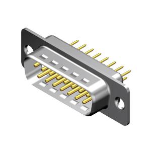 Molex 1731090122 D-sub connector Aantal polen: 15 Soldeerpennen 1 stuk(s)