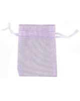 Organza buidel paars Organza buidel paars