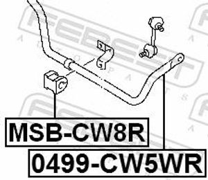 Lagerbus, stabilisator MSBCW8R