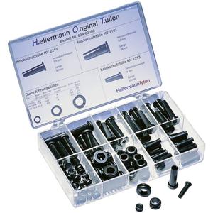 HellermannTyton HOTKIT Knikbeschermingstuleset PVC 100 onderdelen