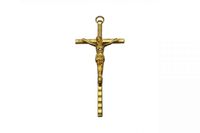 Goudkleurig Kruis (5.5 x 1 x 11 cm) - thumbnail