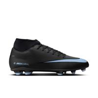 Nike Mercurial Superfly 10 Club Gras / Kunstgras Voetbalschoenen (MG) Zwart Lichtblauw Nike Mercurial Superfly 10 Club Gras / Kunstgras Voetbalschoenen (MG) Zwart Lichtblauw